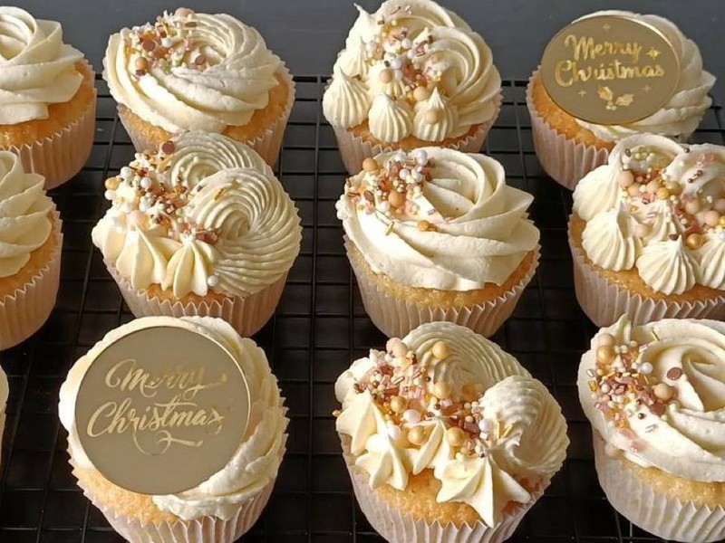 Cupcakes Kerst